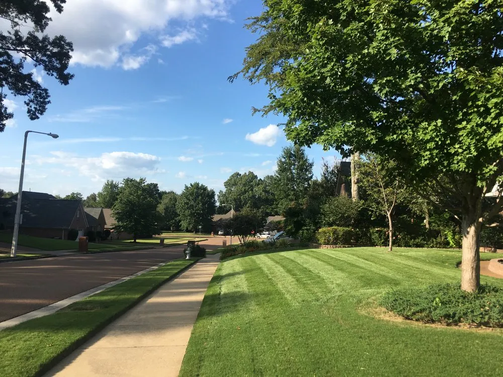 Local landscape design for residential properties in Memphis, TN by Sky's Lawn and Landscape