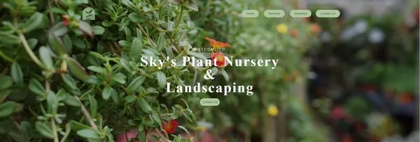 Sky's Plant Nursery & Landscaping Logo