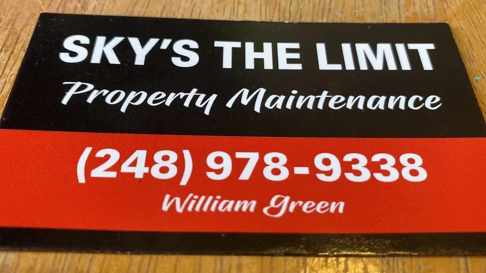 Top-rated yard cleanup service experts serving Waterford Township, MI - Sky's The Limit Property Maintenance