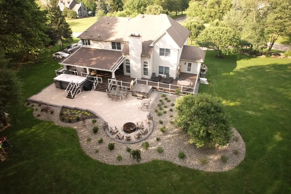 Reliable yard maintenance with custom design in Hackettstown, NJ by Skyview Landscaping & Construction