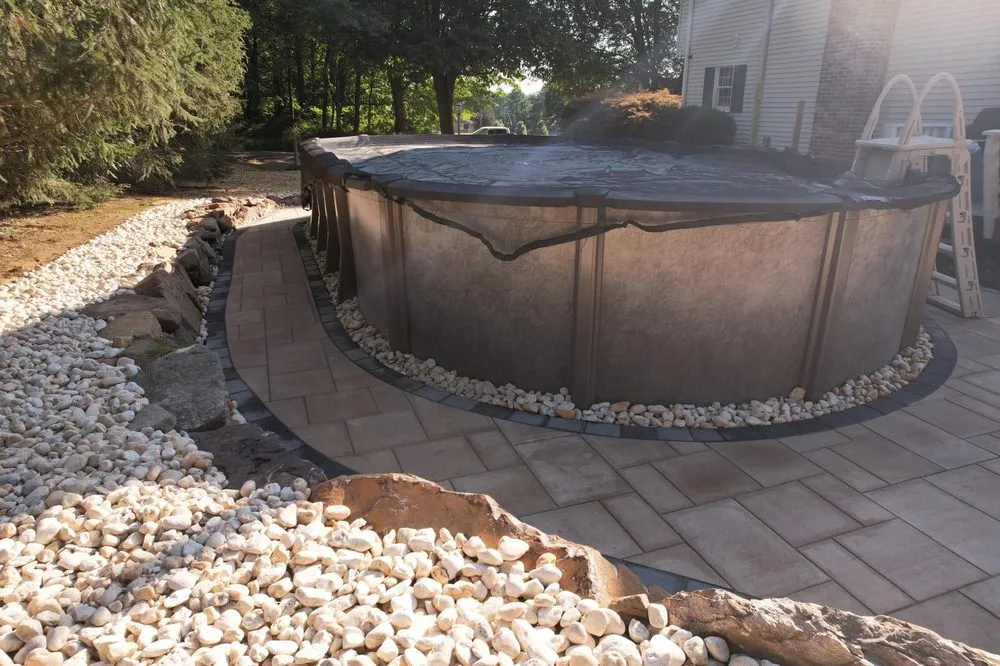 Reliable lawn care service in Hackettstown, NJ by Skyview Landscaping & Construction