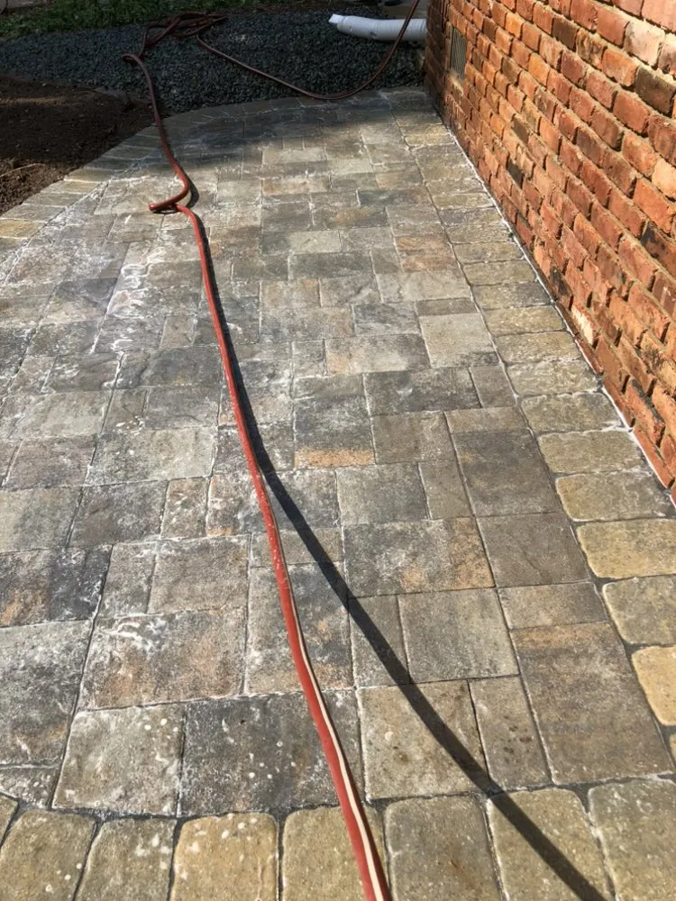 Custom landscape installation in Morristown, NJ by Skyview Landscaping