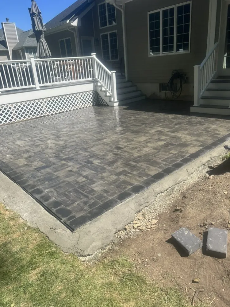 Professional yard cleanup service with custom design in Morristown, NJ by Skyview Landscaping