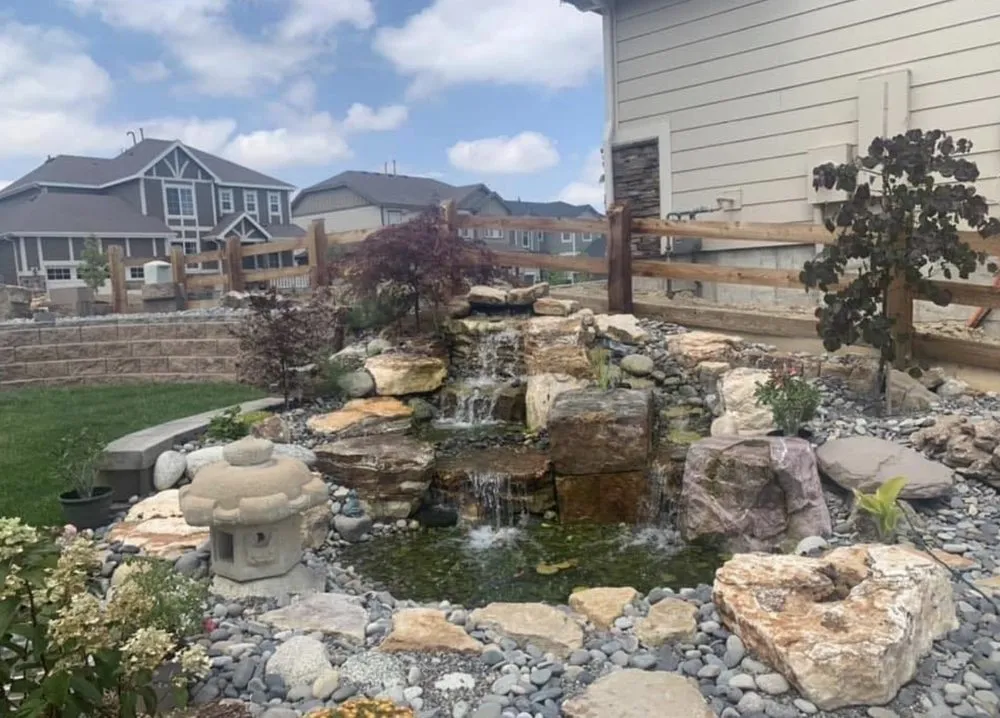 Custom landscape installation in Parker, CO - Skyview Outdoor Living