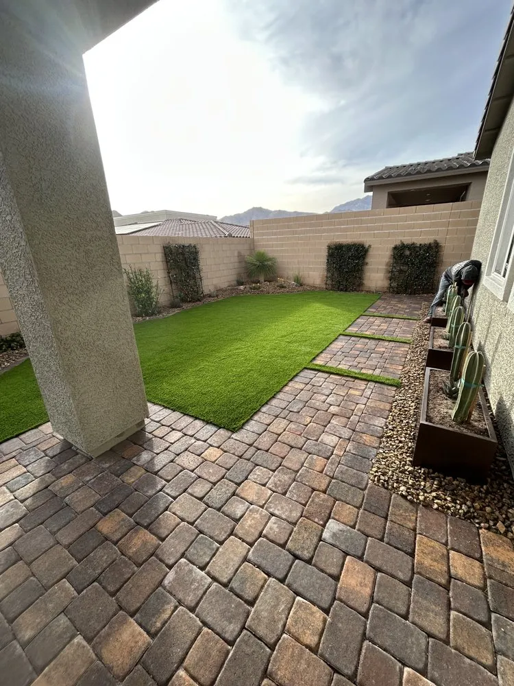 Custom landscaping services for outdoor upgrades across Las Vegas, NV - SkyWall Landscape