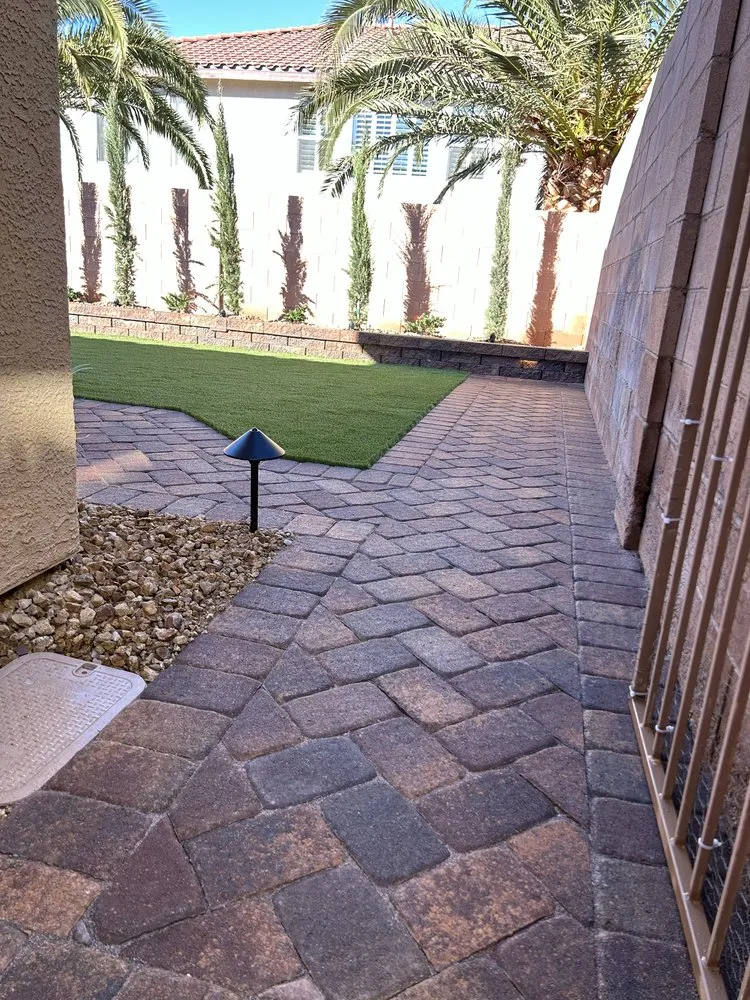 Custom garden landscaping for homes across Las Vegas, NV - SkyWall Landscape