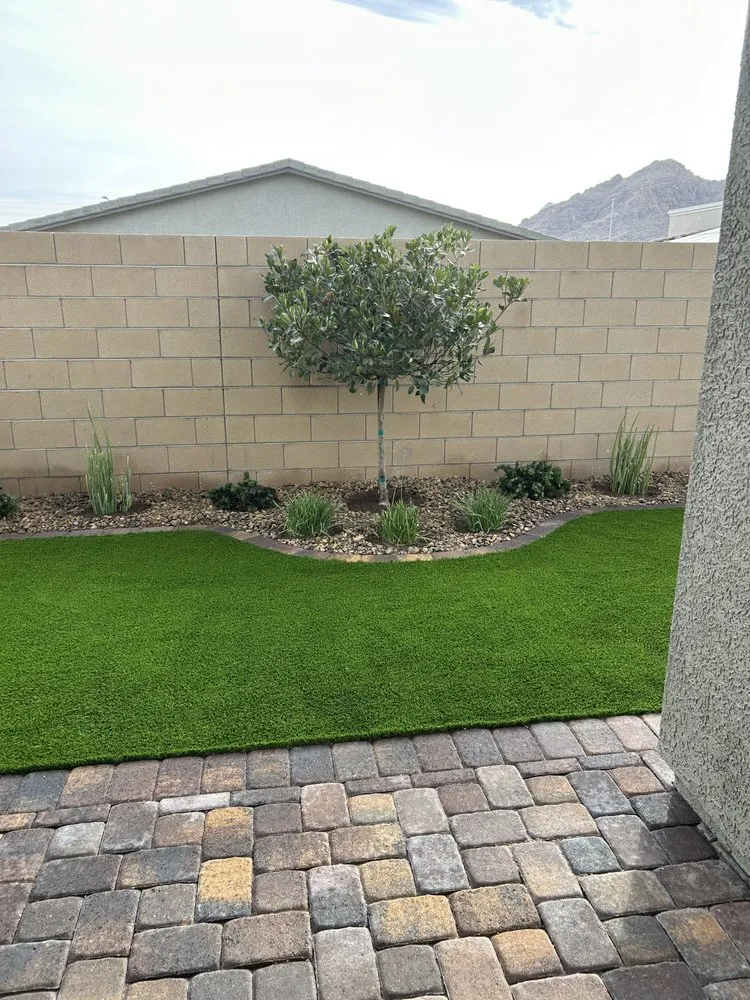 Reliable lawn care service in Las Vegas, NV by SkyWall Landscape