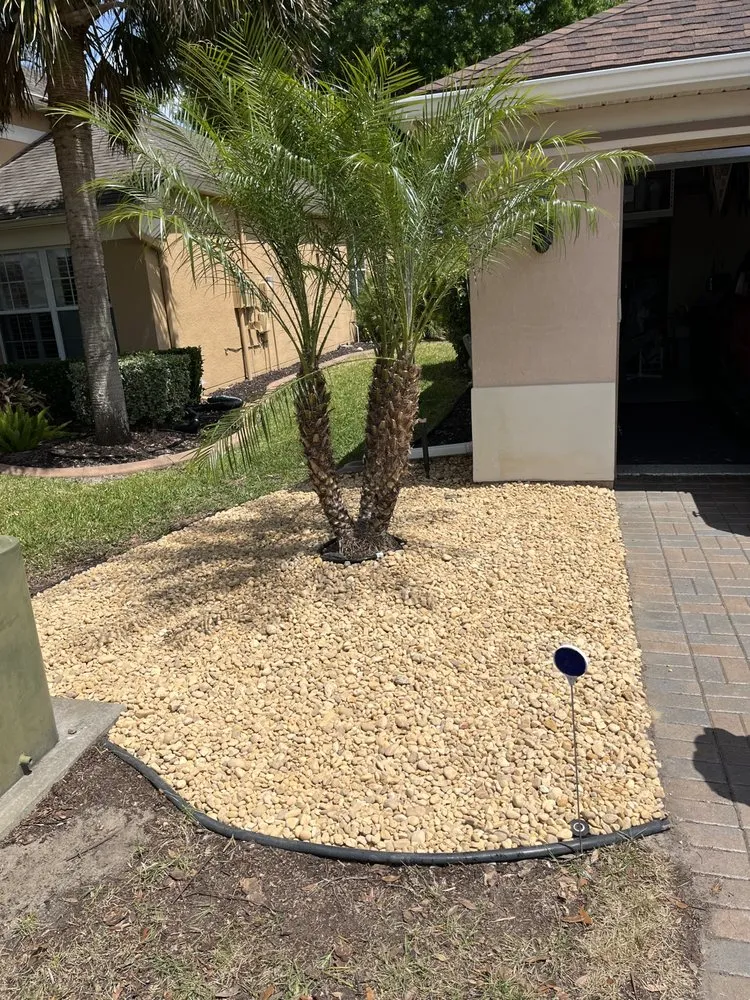 Top-rated lawn mowing service with custom design in Auburndale, FL by Skyys The Limit Landscaping