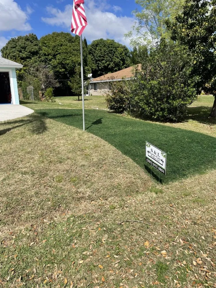 Custom landscaping services for residential properties in Fellsmere, FL by S&L Lawn Care and More