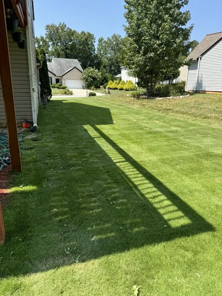 Professional landscaping services for beautiful yards in Whitsett, NC by S&L Lawn Care