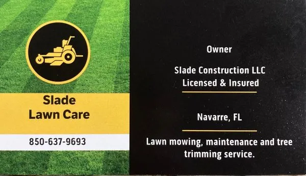 Slade Lawn Care Logo