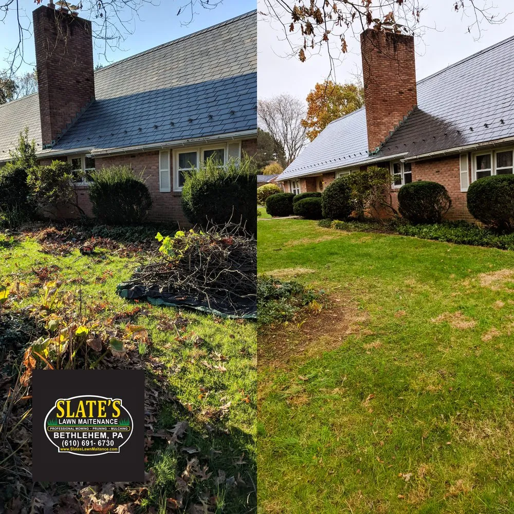 Professional landscape installation in Upper Black Eddy, PA - Slate's Lawn Maintenance
