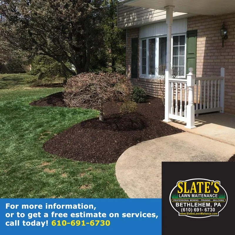 Local garden landscaping experts serving Upper Black Eddy, PA - Slate's Lawn Maintenance
