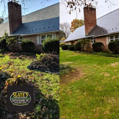 Slate's Lawn Maintenance Logo