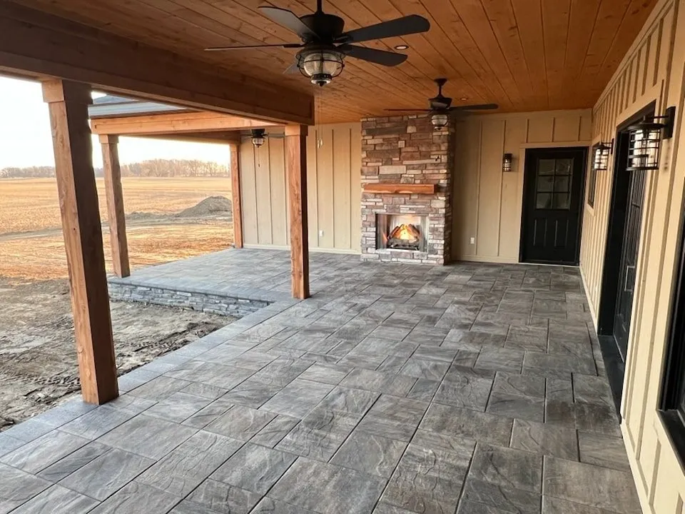 Local residential landscaping in Crawfordsville, IN - Slavens Construction