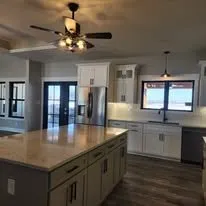 Professional garden landscaping for residential properties across Crawfordsville, IN - Slavens Construction