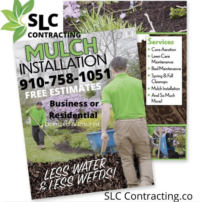 Professional outdoor landscaping in Fayetteville, NC by SLC Contracting