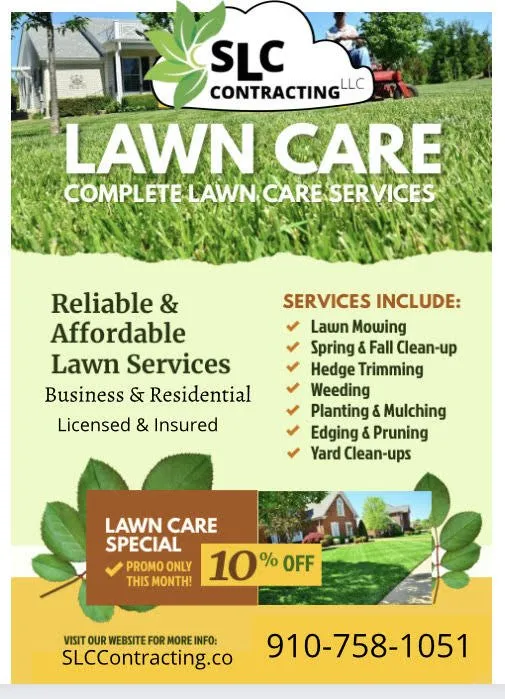 Top-rated yard cleanup service experts serving Fayetteville, NC - SLC Contracting