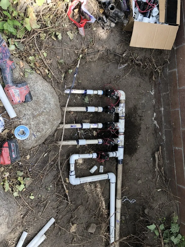 Custom landscape installation with custom design in Lehi, UT by SLC Scapes