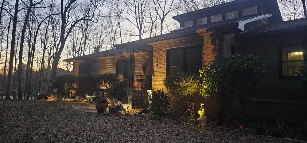 Affordable residential landscaping for homes in Fayetteville, GA by Sledge and Edge