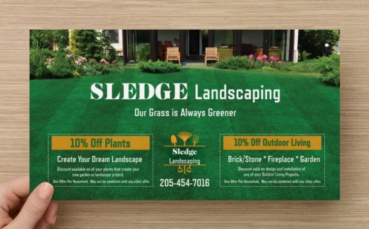 Trusted landscape installation for homes in Tuscaloosa, AL by Sledge Lawncare and Irrigation
