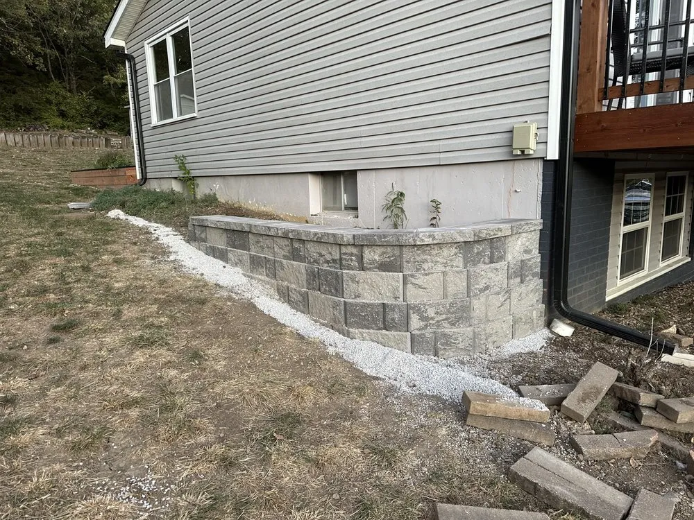 Professional landscaping services in Grain Valley, MO by Sleek Construction