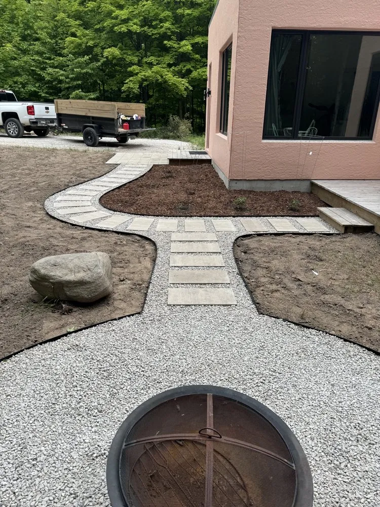 Trusted landscape design with custom design in Traverse City, MI by Sleeping Bear Services