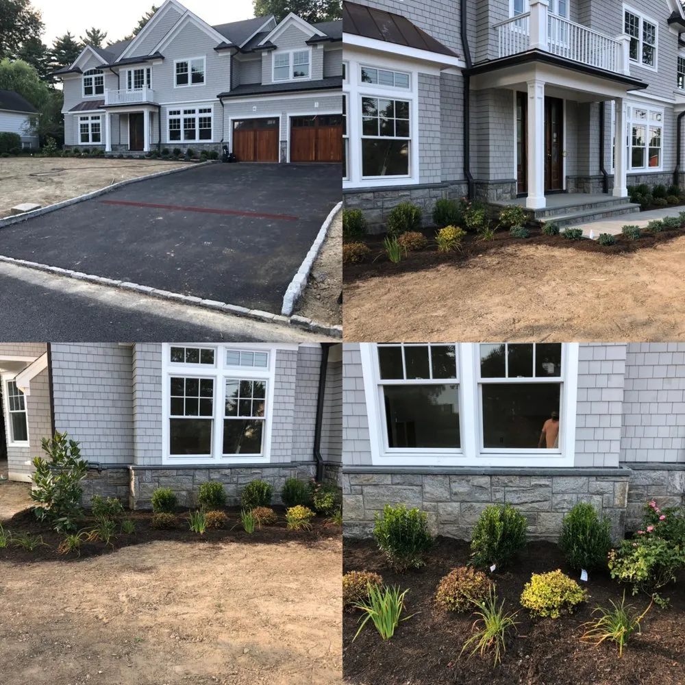 Custom landscaping services for outdoor upgrades in New Rochelle, NY by SLI Construction