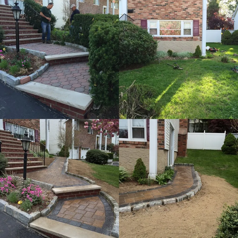 Professional yard cleanup service for outdoor upgrades in New Rochelle, NY by SLI Construction