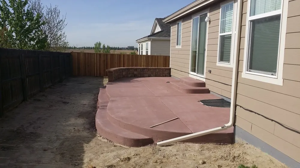 Professional garden landscaping for residential properties in Broomfield, CO by Slice It Landscaping