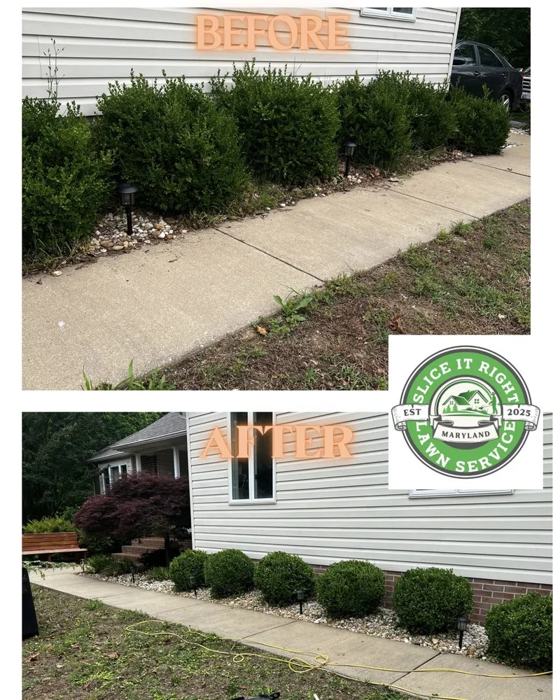Expert residential landscaping near you across Leonardtown, MD - Slice It Right Lawn Service