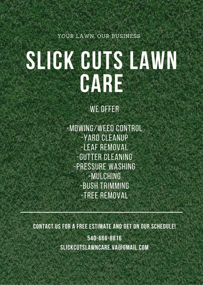Affordable yard maintenance for year-round maintenance in Roanoke, VA by Slick Cuts Lawn Care