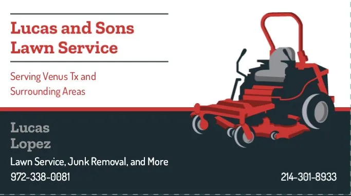 Professional lawn mowing service in Venus, TX by S.L.I.M. Contracting
