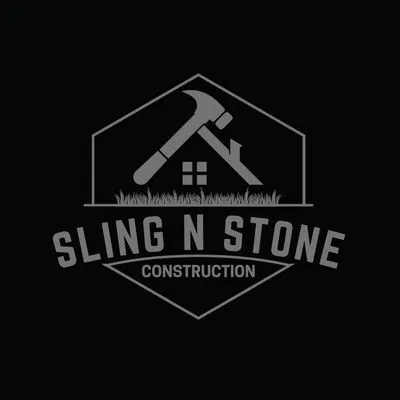 Sling N Stone Construction Logo