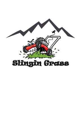 Slingin Grass Logo