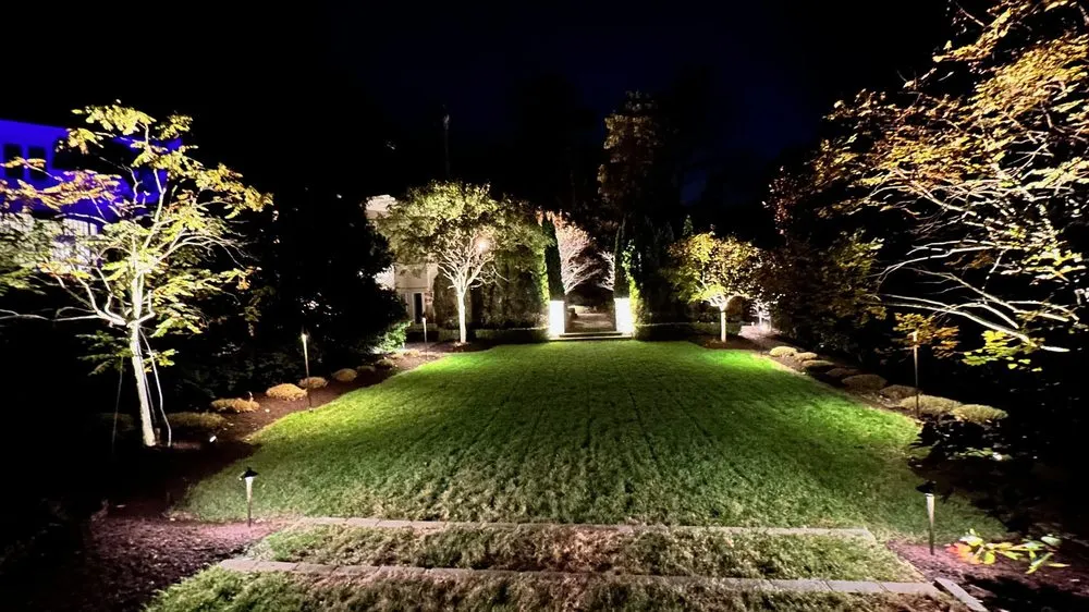 Expert landscaping services for residential properties in Ashburn, VA by Sloan Lighting & Landscape
