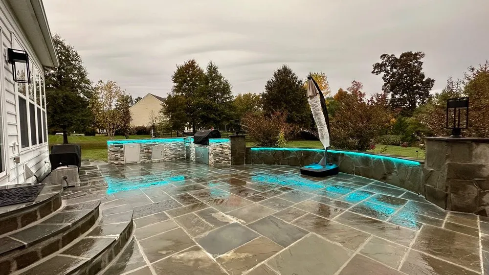 Expert yard cleanup service in Ashburn, VA by Sloan Lighting & Landscape