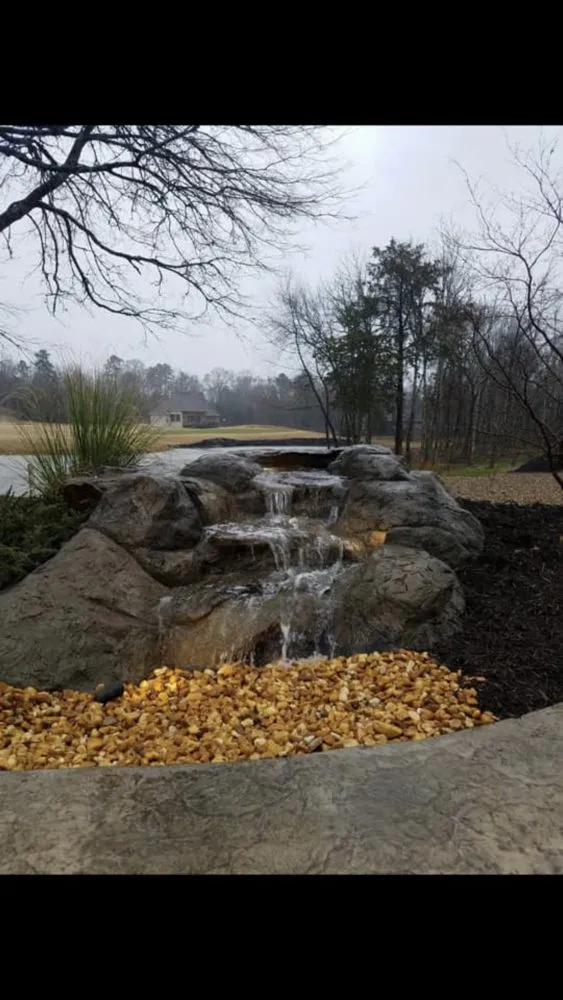 Custom outdoor landscaping for outdoor upgrades in Harrison, AR by Sloans Lawn Care and Landscaping