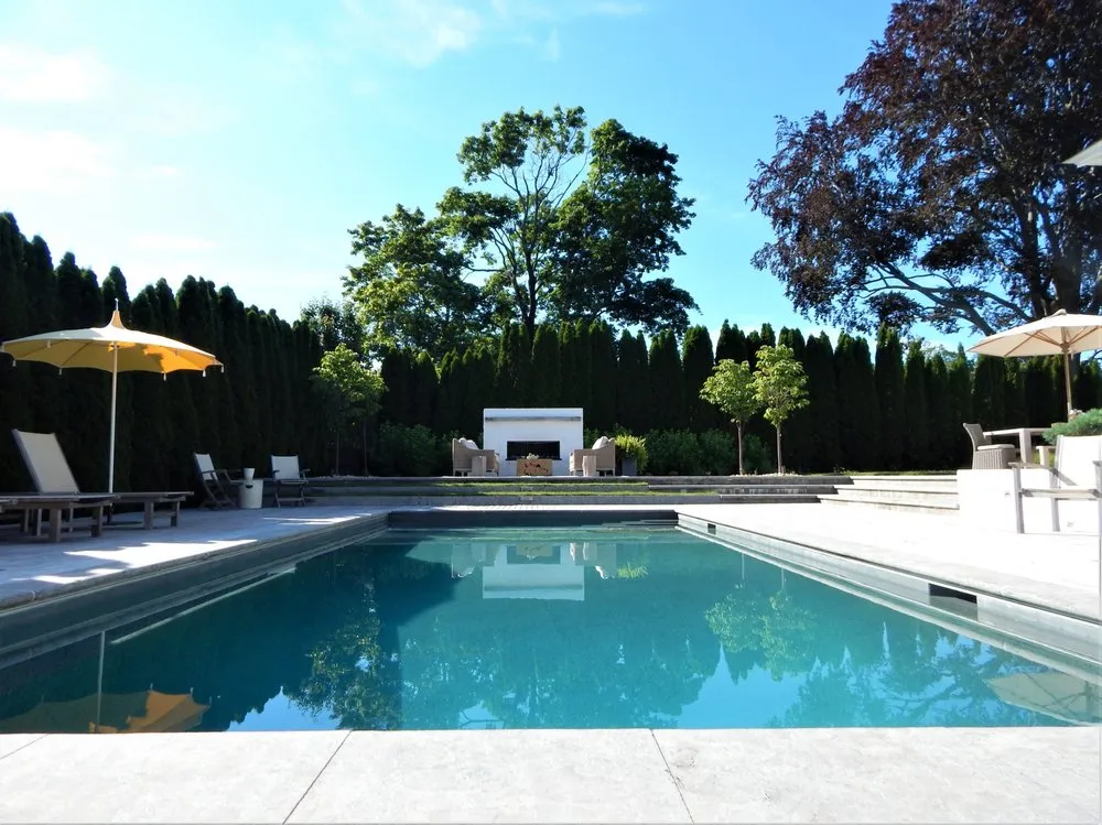 Custom yard cleanup service with custom design in Rowley, MA by SLS Outdoor Living