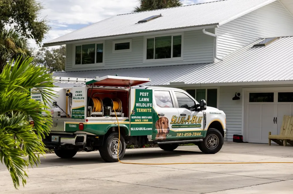 Reliable lawn mowing service for homes in Melbourne, FL by Slug-A-Bug