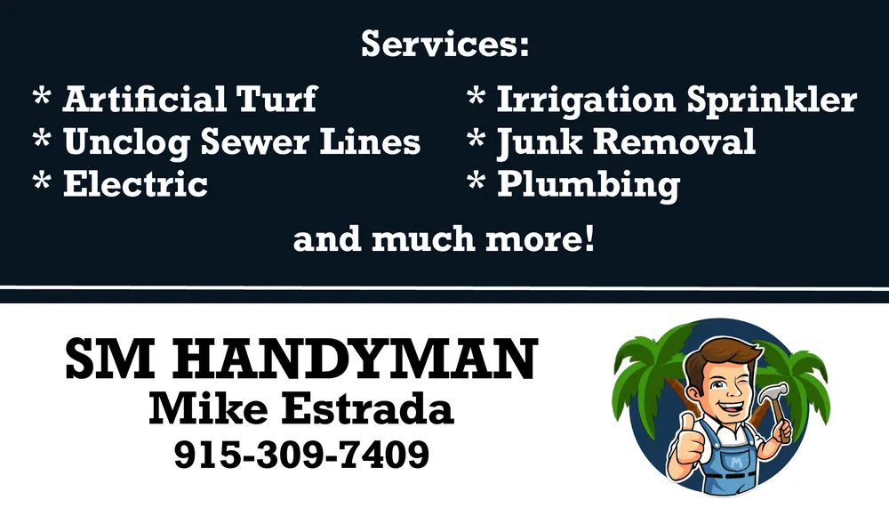 Professional landscape installation for beautiful yards across El Paso, TX - SM Handyman & Landscape Maintenance