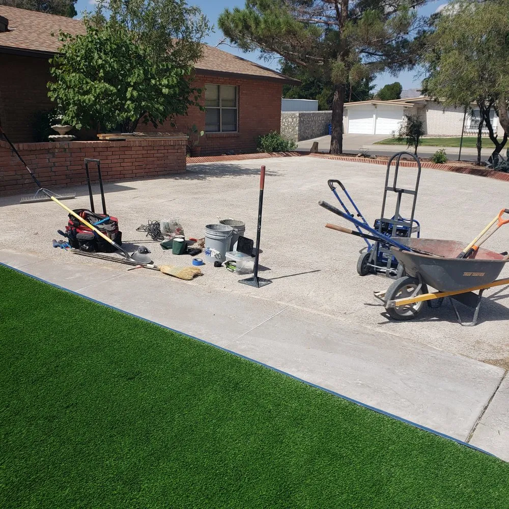 Professional yard maintenance experts serving El Paso, TX - SM Handyman & Landscape Maintenance