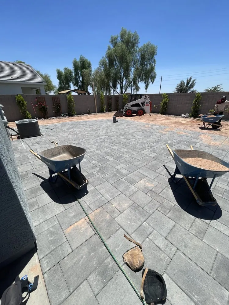 Custom landscape design in Maricopa, AZ by S&M Landscape