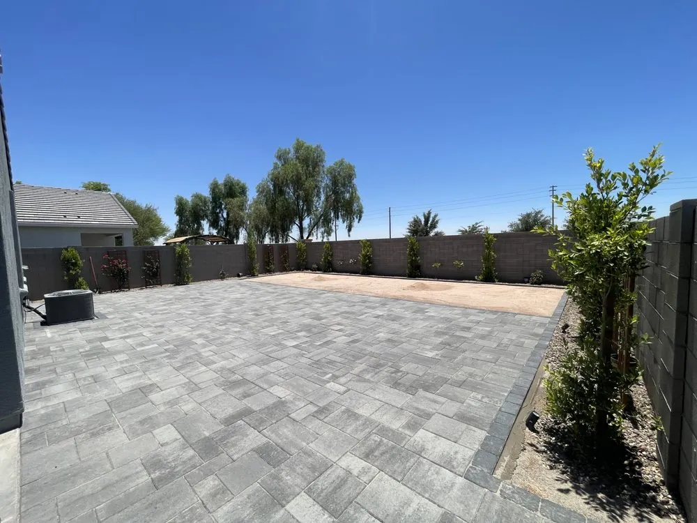 Custom garden landscaping in Maricopa, AZ - S&M Landscape