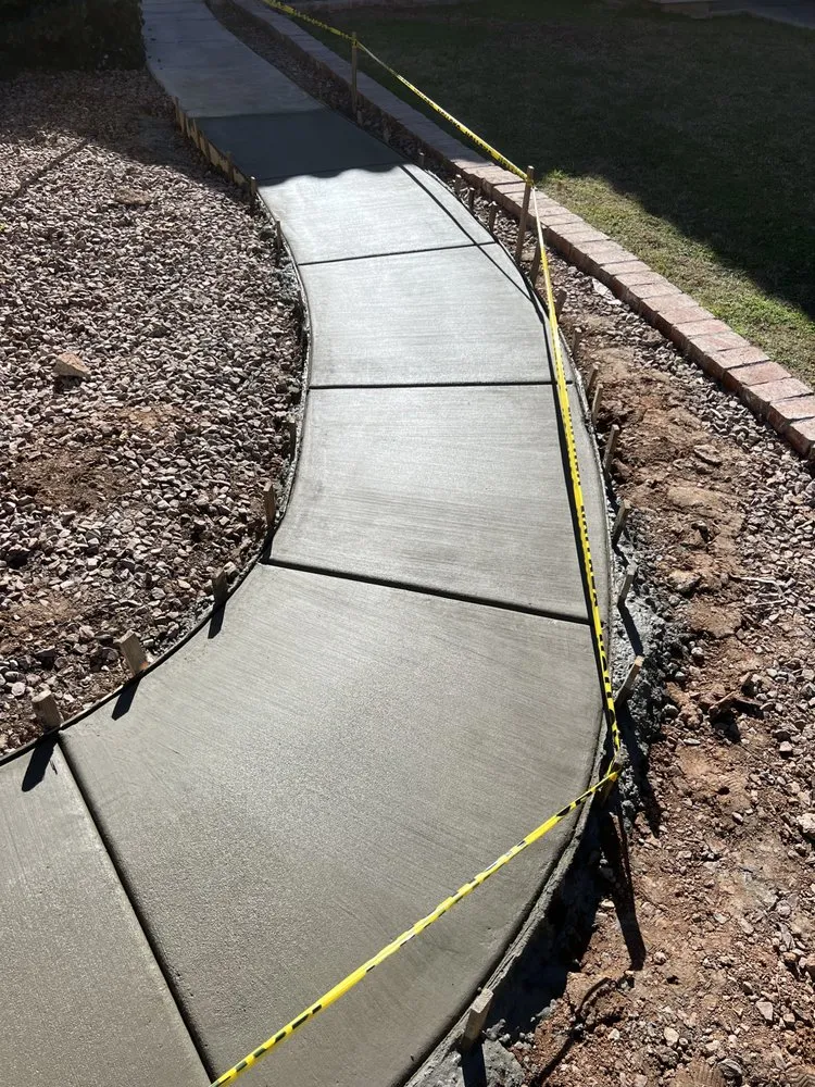 Custom yard cleanup service with custom design in Maricopa, AZ by S&M Landscape