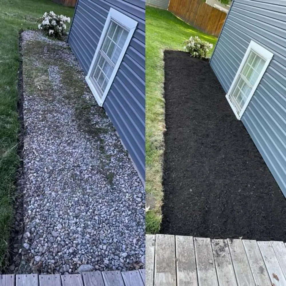 Local landscape installation in Oswego, NY - S&M LandScapes