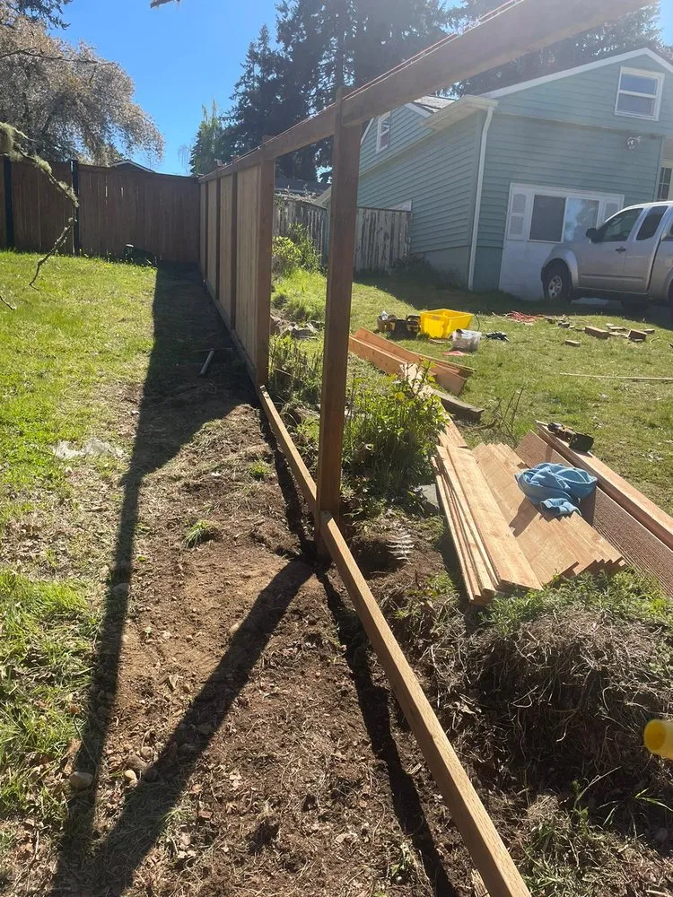 Custom garden landscaping in Shelton, WA by SM Landscaping