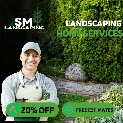 SM Landscaping Logo
