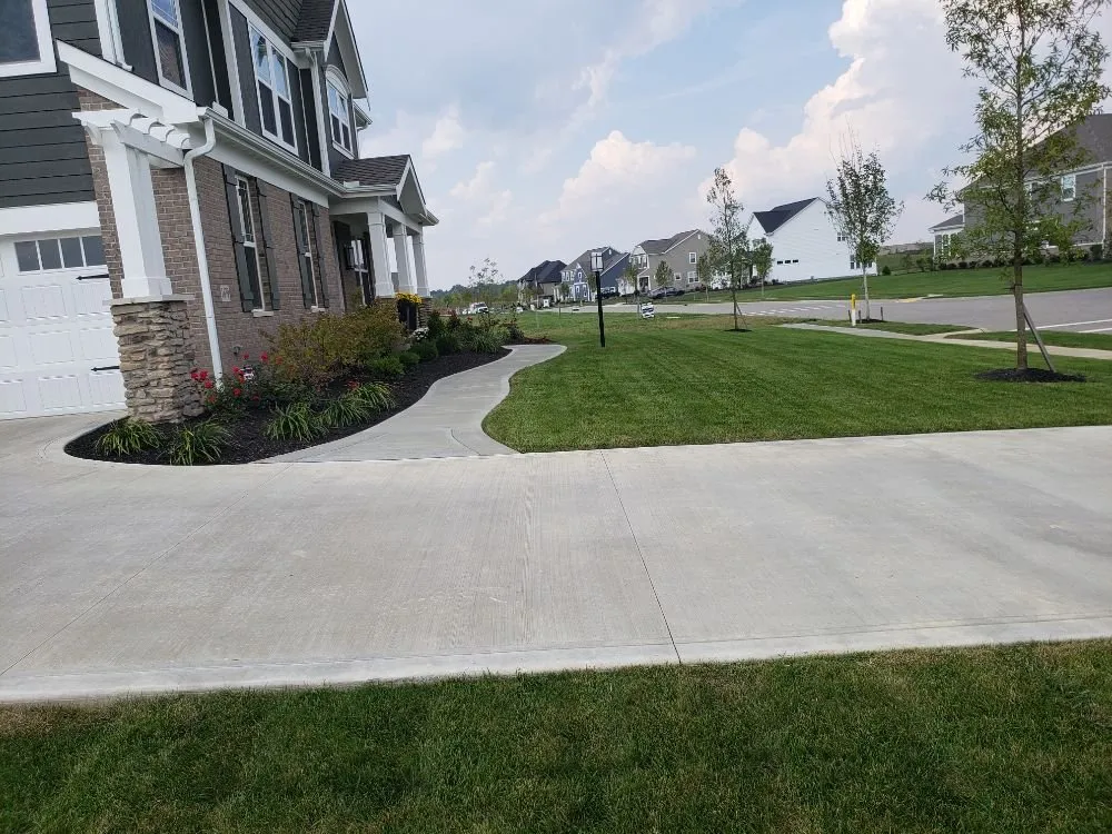 Affordable lawn mowing service with custom design in Pataskala, OH by S&M Lawn and Tree Service