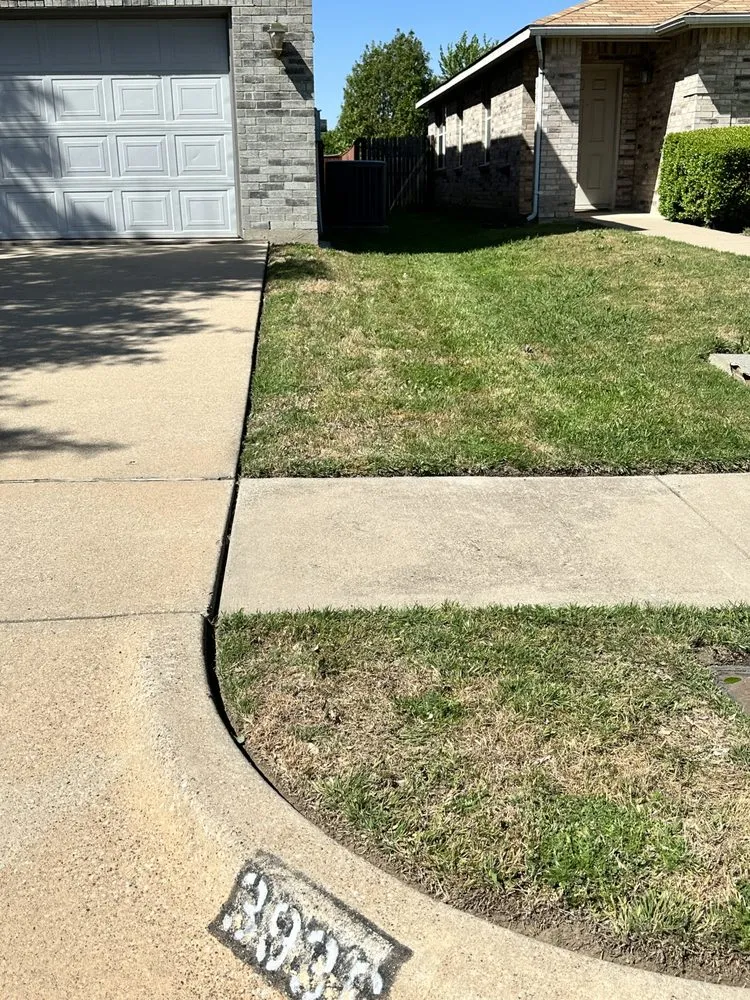 Professional residential landscaping for homes in Fort Worth, TX by SMAC Lawn Service